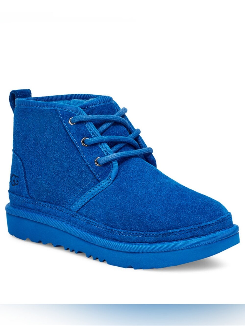🆕️ UGG Women's Neumel II Classic Blue Ankle Boots Size 6 Suede Shearling